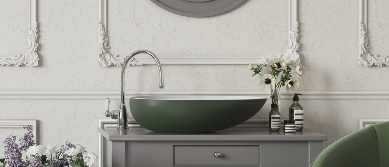 Aquatica Spoon 2 Moss Green Wht Stone Bathroom Vessel Sink 01 (web)